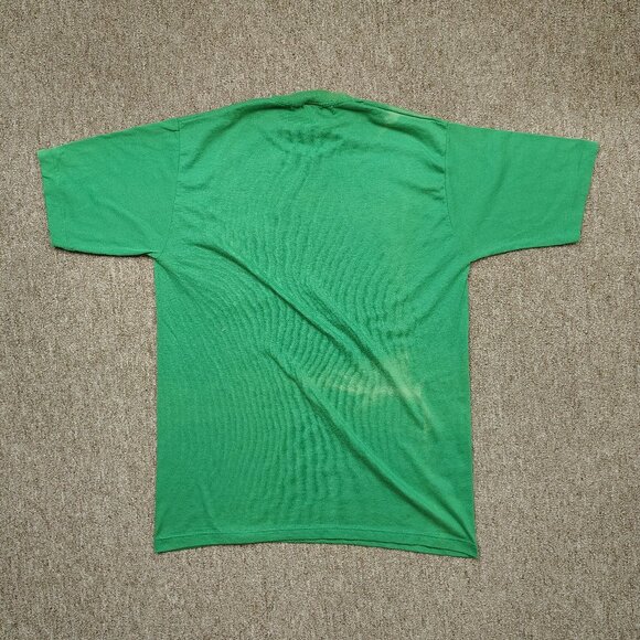 Jerzees Vibrant Green Tee with Pocket Design - Picture 5 of 11